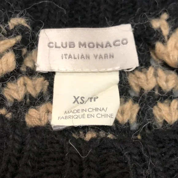✨HOST PICK✨ Club Monaco Wool Blend Sweater - Size XS - Picture 5 of 11